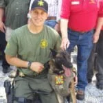 Madera County Sheriff K-9 Unit with VFW & MCL members